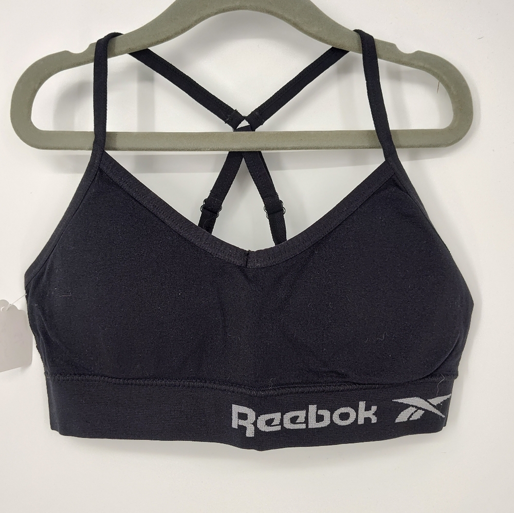 Reebok Black Sports Bra Size Women's Small